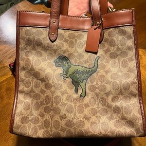 One of a Kind Coach Dinosaur Bag!